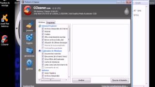 Como limpiar la memoria caché Ccleaner [upl. by Canale]