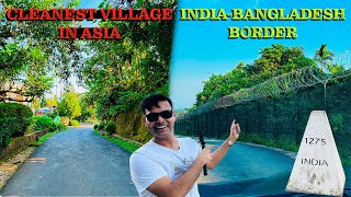 Meghalaya Trip IndiaBangladesh Border Cleanest Village in Asia and Double Decker Bridge Story [upl. by Adihsar]