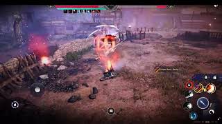 Black Desert Mobile  Warlord Karkea PVP  This class needs a skill revamp or something [upl. by Lohman278]