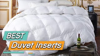 Top 5 Best Duvet Inserts Review in 2023 [upl. by Nanine11]