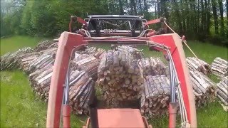 Chargement et transport de fagot de bois go pro [upl. by Pironi449]