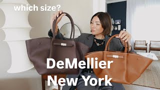 DEMELLIER NEW YORK BAG REVIEW amp SIZE COMPARISON  Best Luxury handbags under € 600 in 2024 [upl. by Shifrah265]