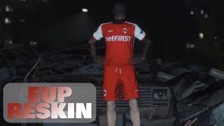 quotEUP Reskin  Antwerpen Voetbal Outfitquot  GTA V Cinematic [upl. by Arnelle]