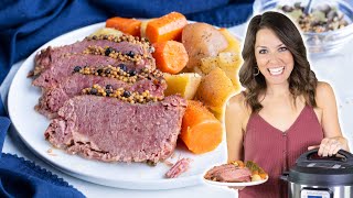 Instant Pot Corned Beef amp Cabbage  Ready in HALF the Time [upl. by Zerk]