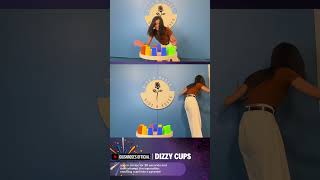 30 Seconds of Spins  Cup Stacking Disaster challenge funny gigsnroses [upl. by Hnamik663]