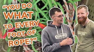 The Right Way to do QA  EDELRID Rope Factory Tour [upl. by Marja]