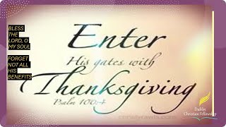 DCF Prayer Meeting  Enter Into His Gates With Thanksgiving 240913 [upl. by Notned19]