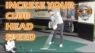 GOLF  INCREASE YOUR CLUB HEAD SPEED [upl. by Belanger]