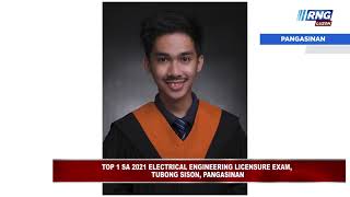 Tubong Sison Pangasinan Top 1 sa Registered Electrical Engineering Licensure Exam [upl. by Aniras]