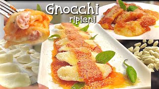 GNOCCHI RIPIENI 🥟 ricetta facile di Tutti a tavola [upl. by Lore]