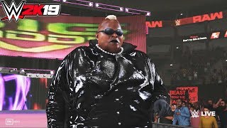 WWE 2K19  VISCERA ENTRANCE FINISHER SIGNATURE amp VICTORY MOTION [upl. by Leirbag]