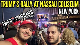 Trumps Rally At Nassau Coliseum In long Island NY [upl. by Ahsito830]