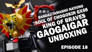 KING OF BRAVES GAOGAIGAR FINAL  SOC GX68  Unboxing amp Review [upl. by Koblas]