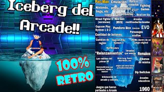 El completo Iceberg de los videojuegos Arcade 🕹️👾 [upl. by Carla]