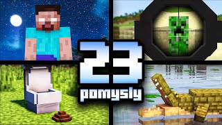 23 ODRZUCONE POMYSŁY w MINECRAFT [upl. by Kev]