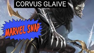 2 DECKS CORVUS GLAIVE  MARVEL SNAP [upl. by Nilde]