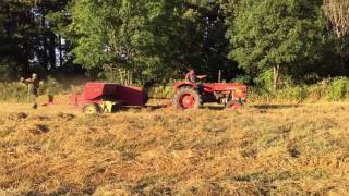 Zetor 4712 amp New Holland 276 Baler [upl. by Latnahs]