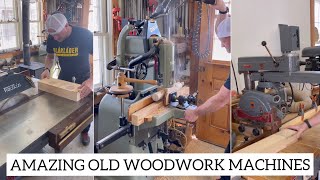 Amazing old woodwork machinery [upl. by Melisa]