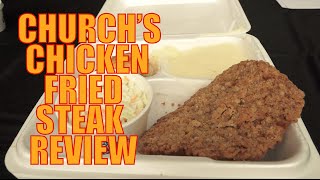 Churchs Chicken Fried Steak Review  Watch BEFORE You Order [upl. by Necila]