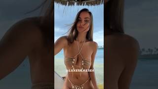 Beach Vacation Outfits Summer foryou viralshorts fitnessmodel Beachwear SwimwearFashion [upl. by Oirevas]