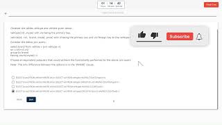 Database Management System Part 2  Infosys Springboard SelfAssessment Answers Revealed infosys [upl. by Aslehc]