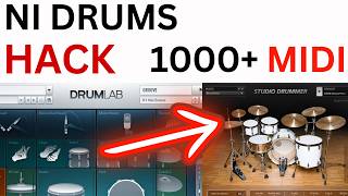 1000s of MIDI DRUMS Files for NI Studio Drummer Abbey Road Drums Beat Lab amp More HACK TIP [upl. by Henley]