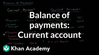 Balance of payments Current account  Foreign exchange and trade  Macroeconomics  Khan Academy [upl. by Oiramrej926]