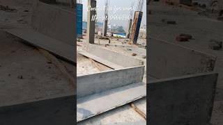 Applying oil on columns for not attached with concrete 🙆‍♂️ [upl. by Acenahs653]