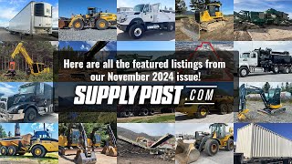 All the FEATURED LISTINGS from the November 2024 issue of Supply Post Newspaper [upl. by Pavyer]