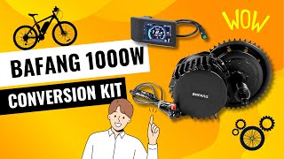 ⚡ Electric Bike Conversion Kit  BAFANG 1000W Kit Review 🚴‍♂️🔧 [upl. by Ayahsal]