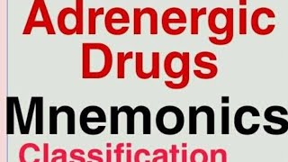 ANS adrenergic systemeasy way to remembersympathomimetics [upl. by Quintessa]