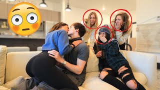 PDA PRANK ON MY GIRLFRIENDS BEST FRIENDS [upl. by Roon]