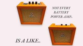 ORANGEMICRO AMPS  BATTERY POWERED Crush Mini 3 Watt Micro Amp Orange [upl. by Atal]