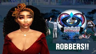 SIMS 4MOD REVIEW LIFE TRAGEDIES MOD ROBBERS amp MORE😈🔪😨 [upl. by Damien419]