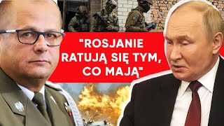 Feralna taktyka Rosjan quotW ogóle się nie sprawdzaquot Gen Kraszewski Jeszcze większy poziom strat [upl. by Nwahsat]