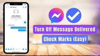 How to Turn Off Message Delivered Tick Marks on Messenger [upl. by Eenot937]