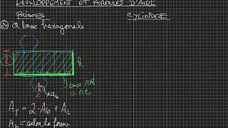 Prismes amp cylindres  Formule daire [upl. by Eohce15]