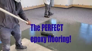 How to make epoxy floor application perfect  Tips amp tricks [upl. by Eartnoed543]