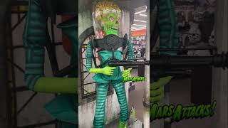 MARS ATTACKS Martian Warrior Animatronic Demo halloween halloweenprop marsattacks [upl. by Jabe]