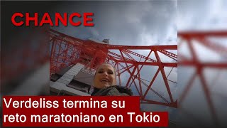 Verdeliss termina su reto maratoniano en Tokio [upl. by Isidro]