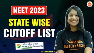 State Wise Cutoff List For NEET 2023  Expected Cutoff amp Safe Score For Government Medical College [upl. by Ragucci879]