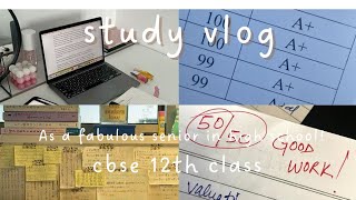 a daily life study vlog as a humanities student of class 12th cbse Nisshhthaaaaaa [upl. by Noiemad]