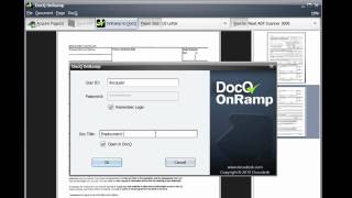 How to Scan to PDF amp Create A Fillable Form Using DocQ [upl. by Margarethe]