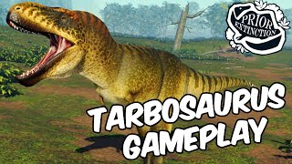 Unreleased Tarbosaurus Gameplay  Prior Extinction [upl. by Pouncey410]