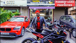 Triumph daytona 675r  Saraswati Motors  Jasneet Singh  Karol Bagh  bike Market  Delhi [upl. by Jacquie775]