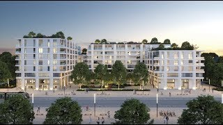 Montpellier  Nexity construit Faubourg 56 dans la Cité Créative [upl. by Lunsford]