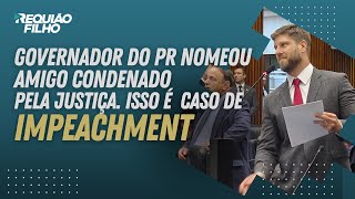 Requião Filho denuncia crime no Governo do Paraná pede impeachment de Ratinho Jr  Fev 2024 paraná [upl. by Kcirrag45]