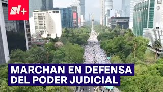 Así fue la marcha en defensa del Poder Judicial  N [upl. by Agnizn]