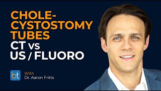 Cholecystostomy Tubes CT vs Ultrasound  Fluoro  BackTable Clips [upl. by Aikahc]