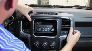 20132015 Ram Truck Radio Removal [upl. by Alia]